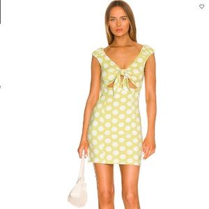 REVOLVE polka dot dress